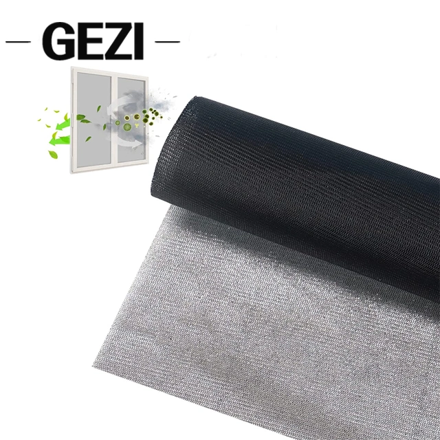 Black Color 18*48 High quality/High cost performance  Prevent Pm2.5 Pollen for Clean Air Fiberglass Nano Mesh Cloth Bacteria