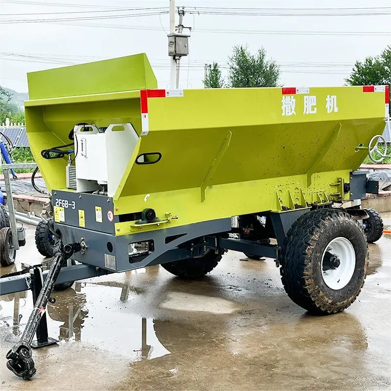 Electric Farm Dry Organic Compost Solid Fertilizer Manure Muck Spreader