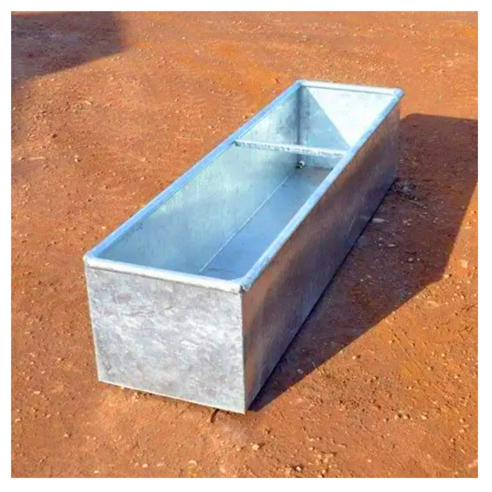 Custom Hot Galvanized Steel 900mm Livestock Drinker/Water Trough with Legs/ Hunging