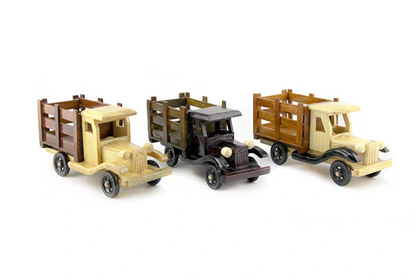 Antique Wooden Car, Wooden Antique Car, Wooden Craft Cars