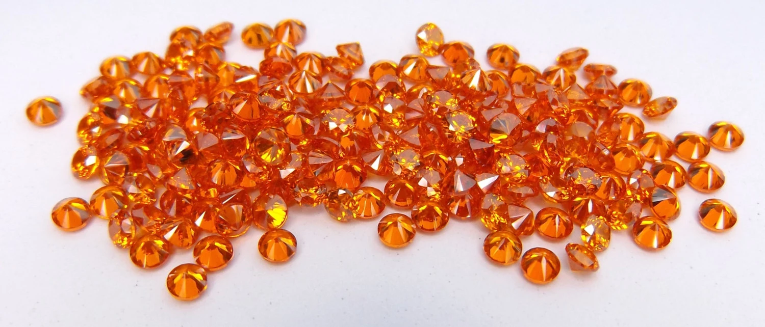 Orange Vvs1 CZ Jewelry for Earring