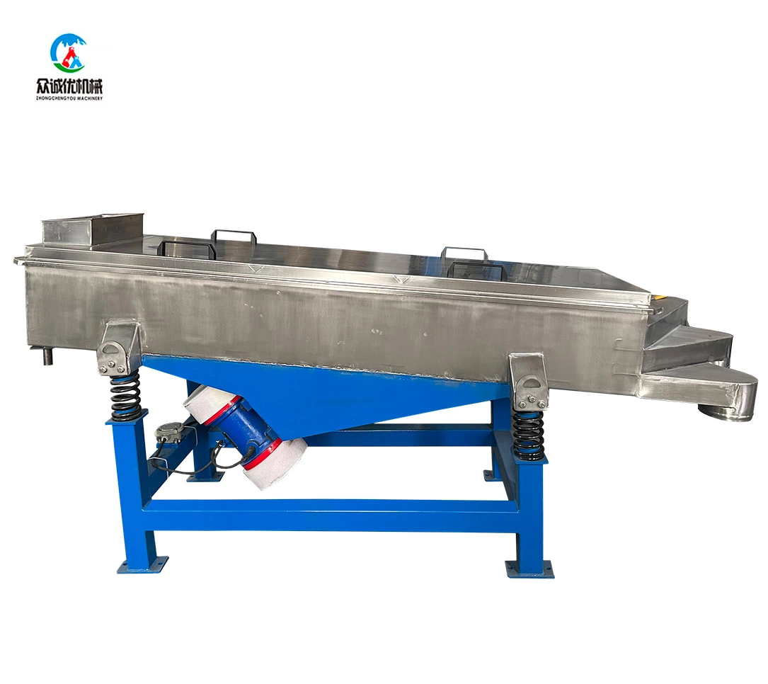 Linear Vibrating Screen Sieve Machine for Granular Particle Separating