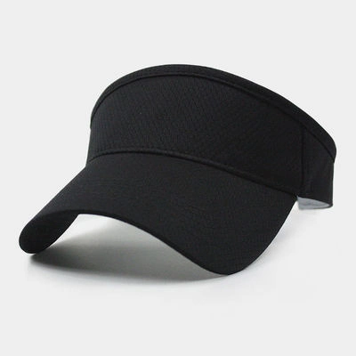 Mayorista/Proveedor bajo MOQ Grande largo Bill Blanco simple visera de sol Sombrero para deportes Unsiex Summer Sport Sun Visor Golf Gorra de tenis