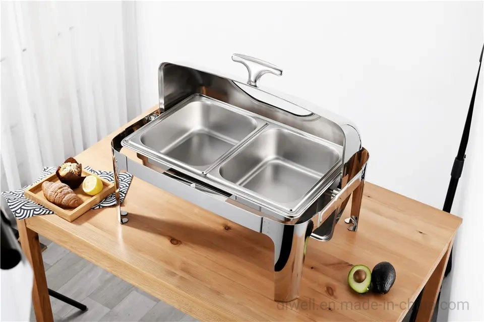 Stainless Steel Chafing Dish Set for Catering Buffet Food Warmer