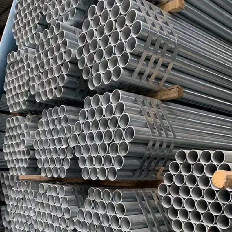 Q195 Q235 Zinc Coated Round Hollow Section Galvanized Steel Pipe for Greenhouse Frame