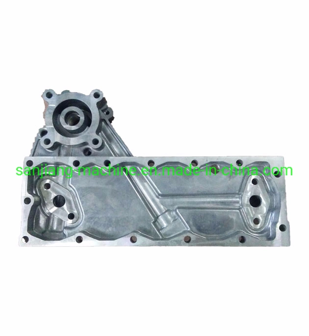 Construction Machinery Excavators Engine Parts Oil Cooler Cover 6D95 7p (The Thickness Of The Plate Is 25mm) B14 up