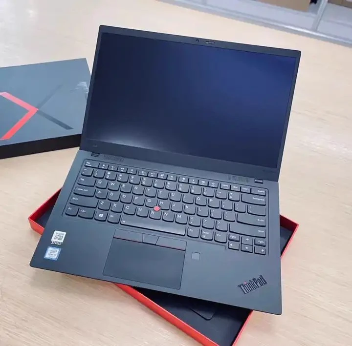 Оригинальные ноутбуки для ThinkPad X1 Carbon Core I7 8-го поколения Ноутбуки второй руки использовали ноутбук Портативный компьютер для бизнеса