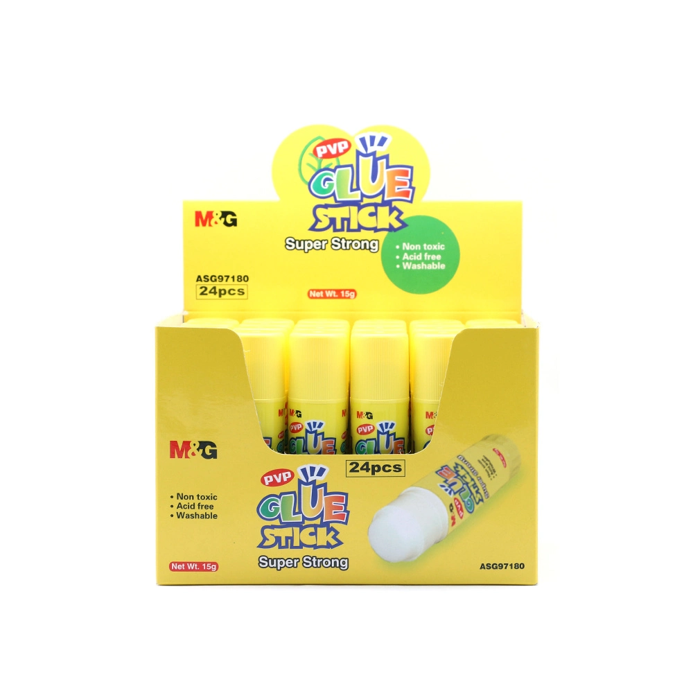 Factory Price 15g Super Strong Pvp Solid Glue Stick for School and Office Use