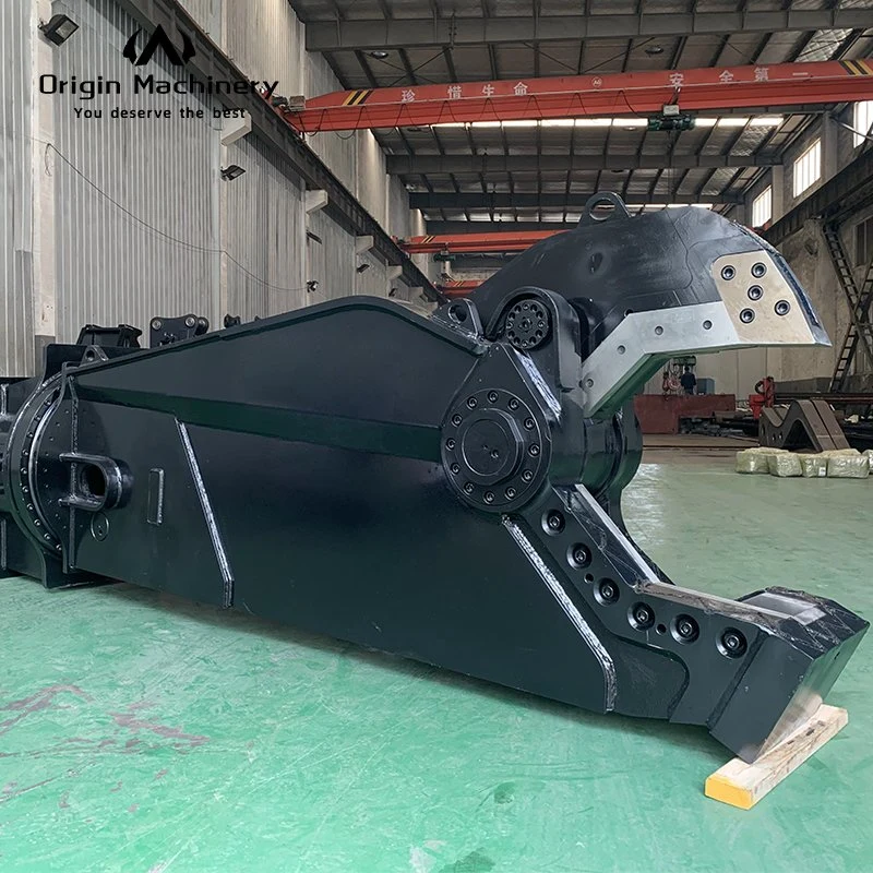 Metal Cutting Hydraulic Pulverizer Scrap Shear for Excavator Demolition