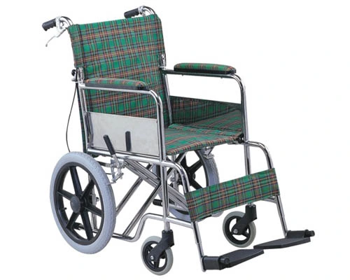 Hot Sale Type en acier médicaux fauteuil roulant