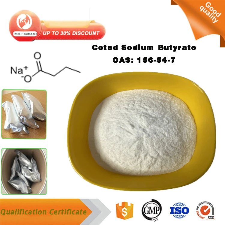 China Supplier Price Raw Coted Sodium Butyrate Powder CAS 156-54-7 Sodium Butyrate