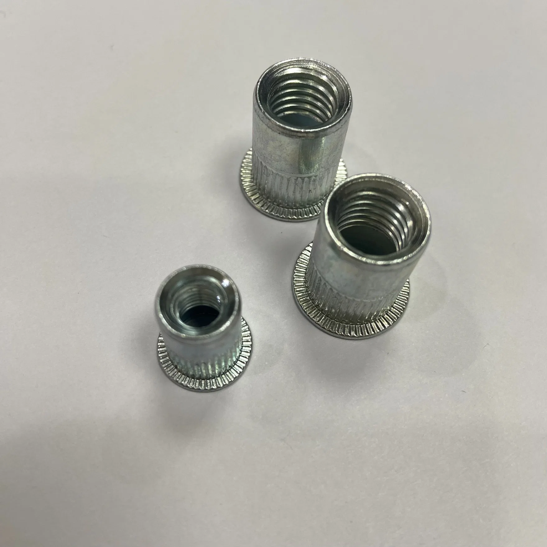 Stainless / Carbon Steel Flat Head Insert Blind Rivet Nut in Stock