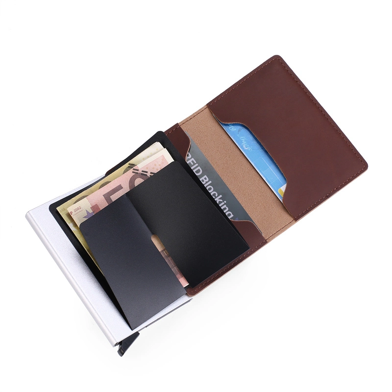 Factory Wholesale/Supplier Aluminum Alloy Card Holder