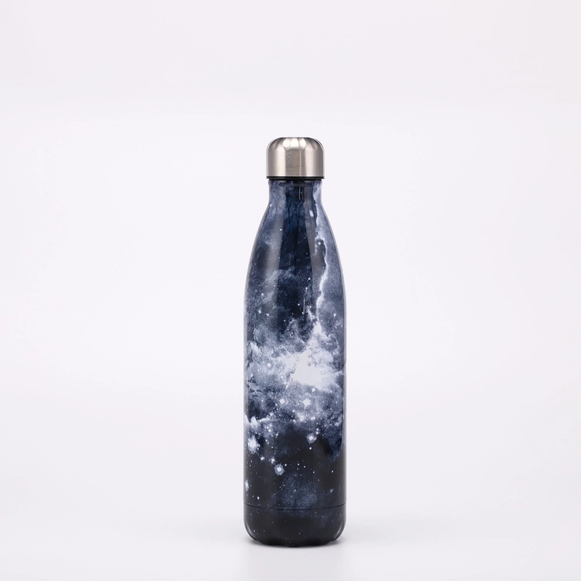 Travel Double Walled Vacuum Insulated Water Bottle Leak-Proof Cola Shape Stainless Steel Water Bottle 500ml, 750ml, 1000ml