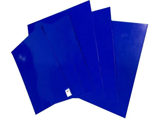 High Tackiness Peelable 30 Layers Decontaminating Floor Adhesive Sticky Mat