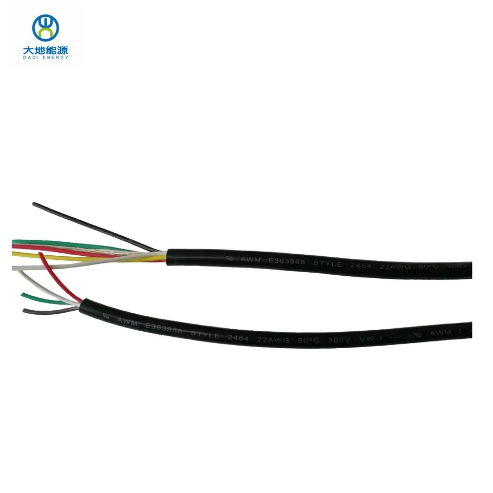 Electric Power Cable 22AWG 24AWG 26AWG 28AWG Braided Computer Electrical Cable Wire