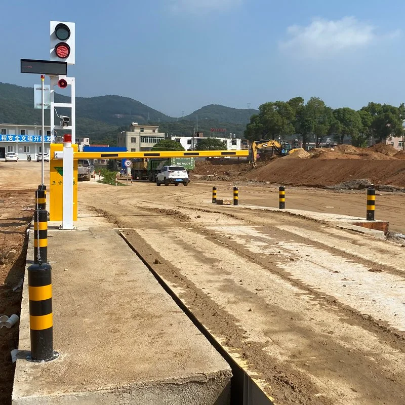 100t Unmanned Weighbridge with Camera and Traffic Lights