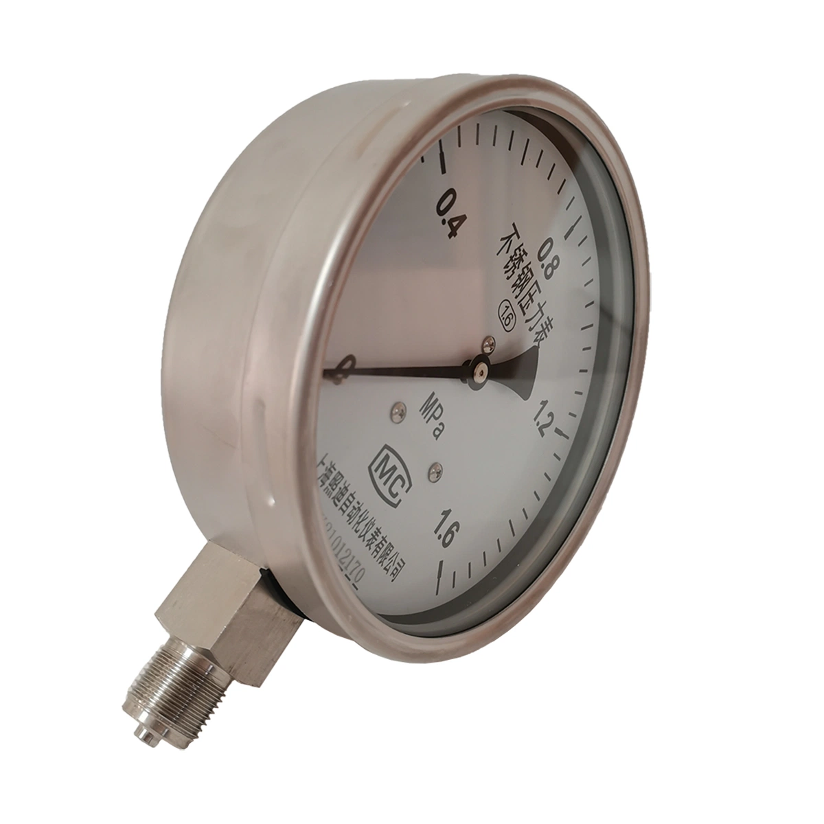 2.5 Inches Manometer Shock Proof Liquid Filled Stainless Steel Pressure Gauge