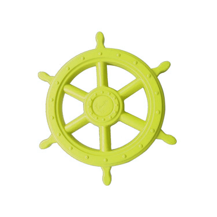 Bateau Pirate roue en plastique jouet pour accessoires de terrain de jeu