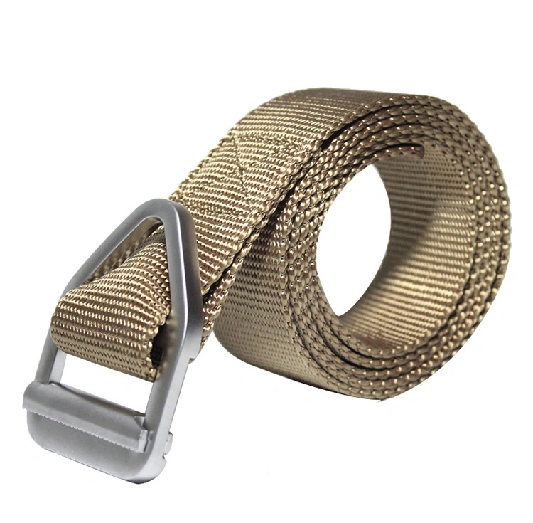 Unisex Belt Alloy Double Ring Buckle Belt Cowboy Outdoor Sports Fashion Casual High quality/High cost performance Belt