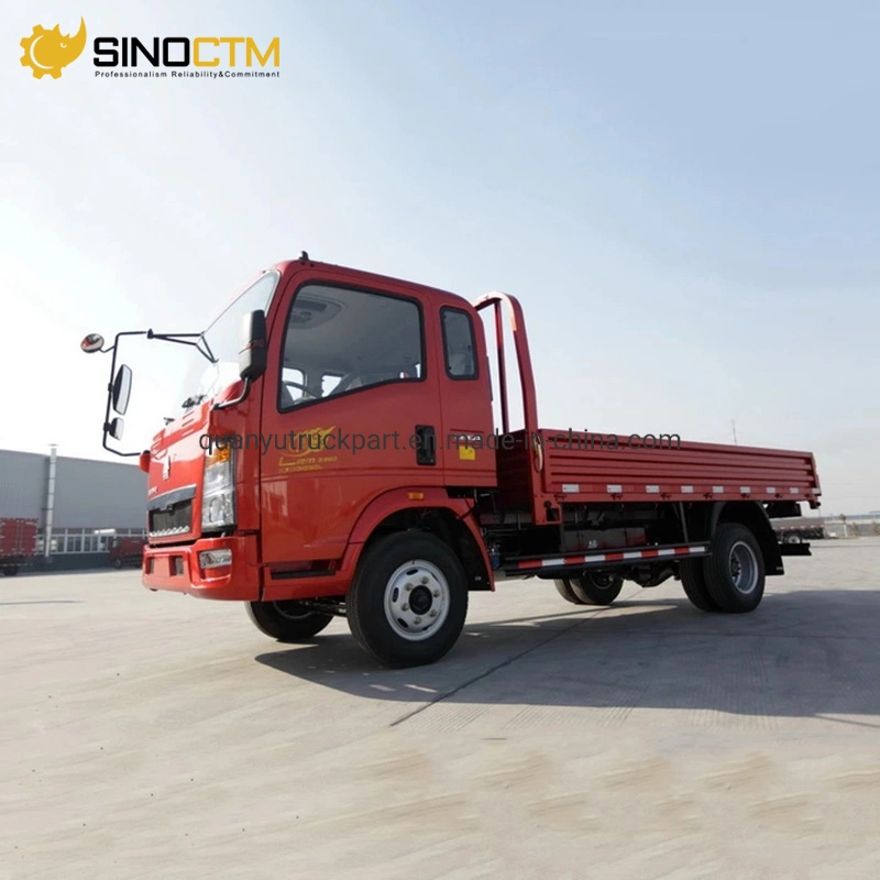 HOWO Light Truck 4X2 170HP Transportation Cargo Truck