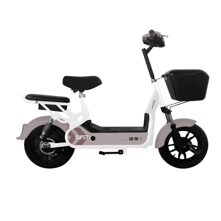 Almacén de Alemania Vimode Coc de tamaño mini de la cruz de dos ruedas de 12 pulgadas 400W E moto Scooter motocicleta con tronco