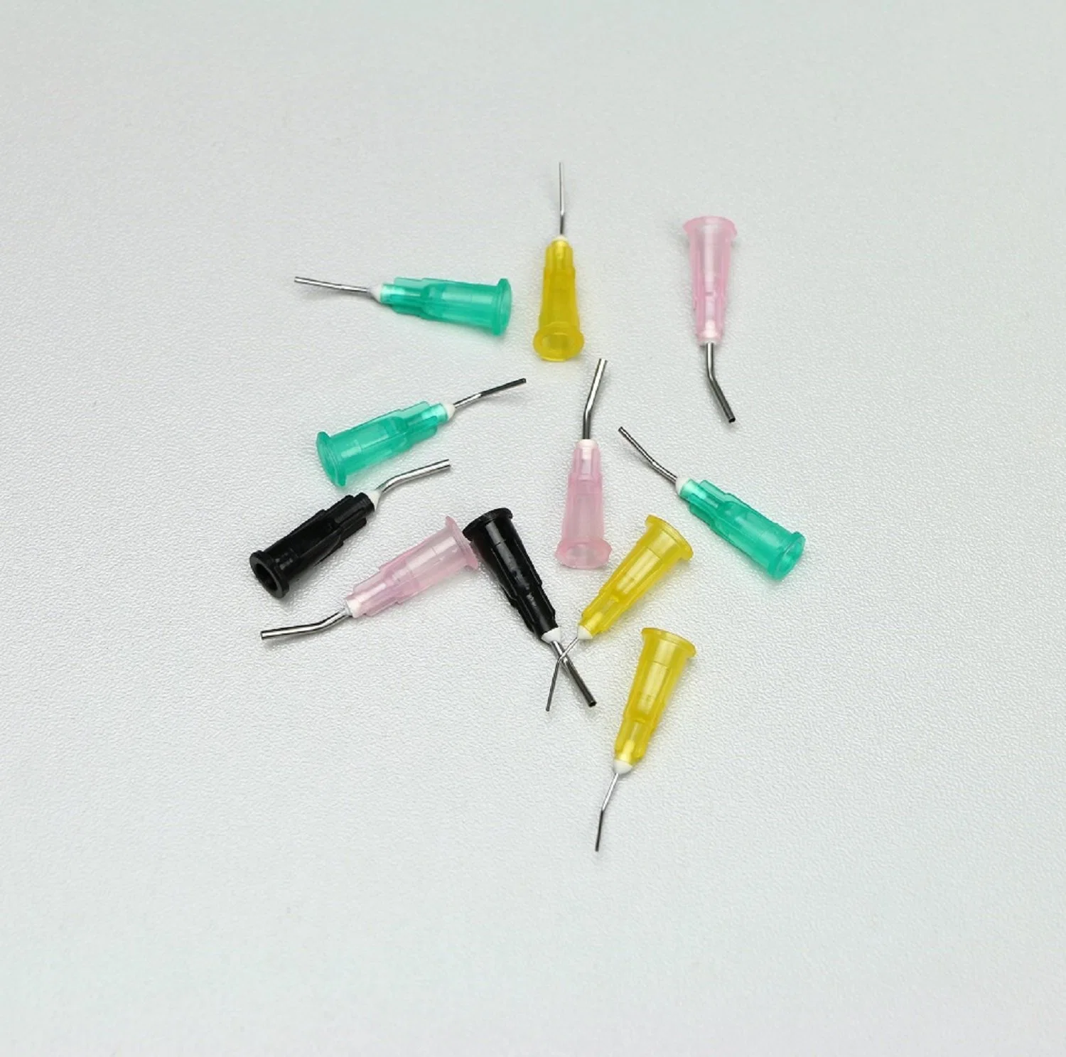 Disposable Dental Pre-Bent Needle Tips