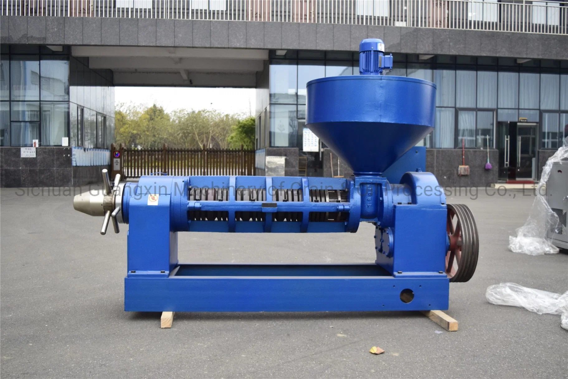 Le plus grand de coton Graines de tournesol Huile d'arachide Yzyx168 de la machine de traitement