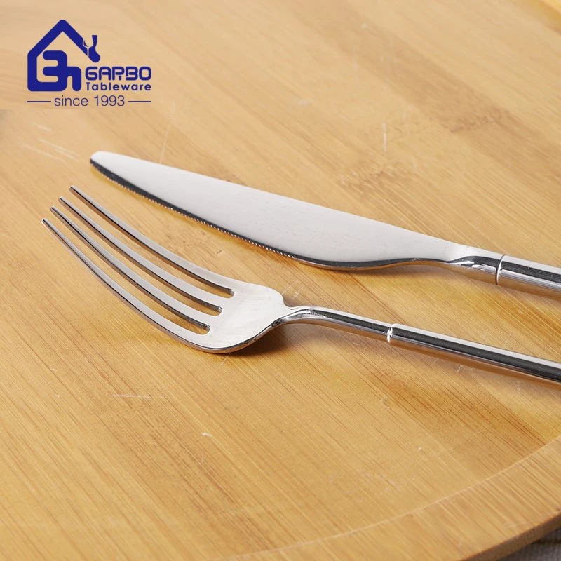 Luxury Wholesale/Supplier Dinnerware Metal Reusable Travel Flatware Golden Fork Stainless Steel Gold Cutlery Sethot for Restaurant Hotel and Home Service