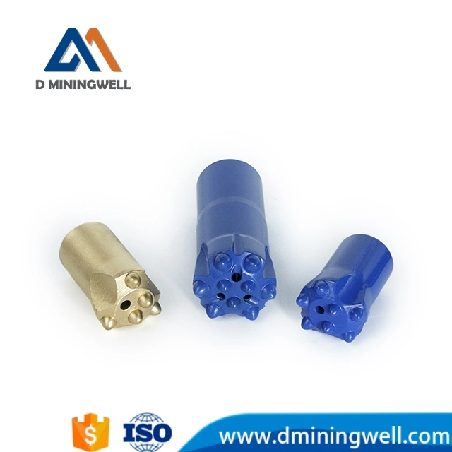 Miningwell Martelo Normal Broca de carboneto de tungsténio pouco Top Hammer Ferramentas de Perfuração 45mm R32 macho de rosca broca de definir