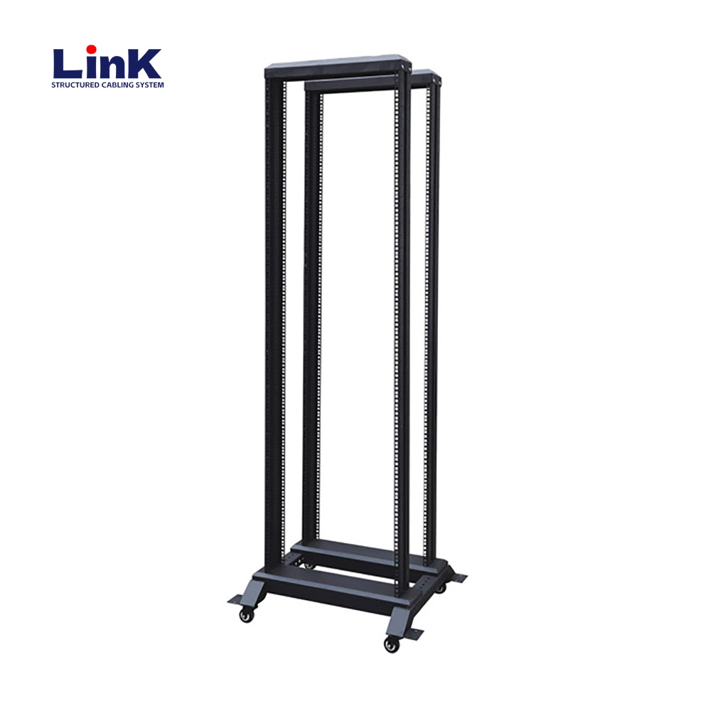 Aluminum Alloy Open Rack Network Cabinet 19 Inch Open Server Rack