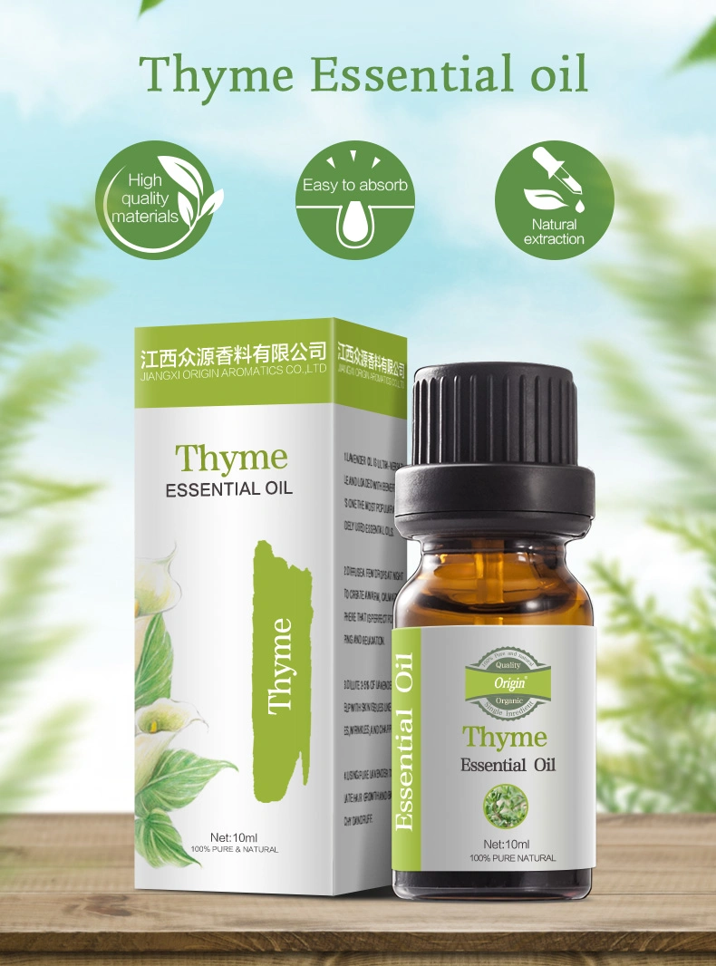 Supply High quality/High cost performance  100% Pure & Natural Thyme Essential Oi