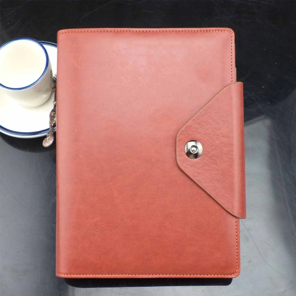 Cc_Bn022 Custom Printing Available PU Leather Business Notebook