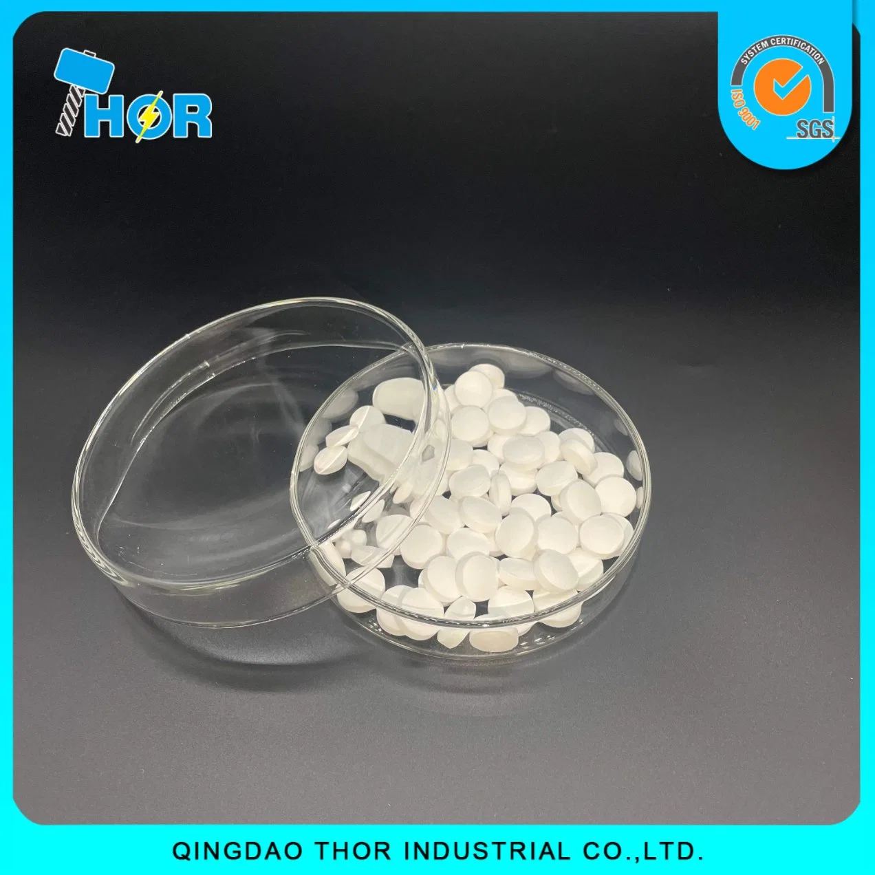 Chlorine SDIC Tablet 60% Sodium Dichloroisocyanurate Water Treatment Chemicals Swimming Pool