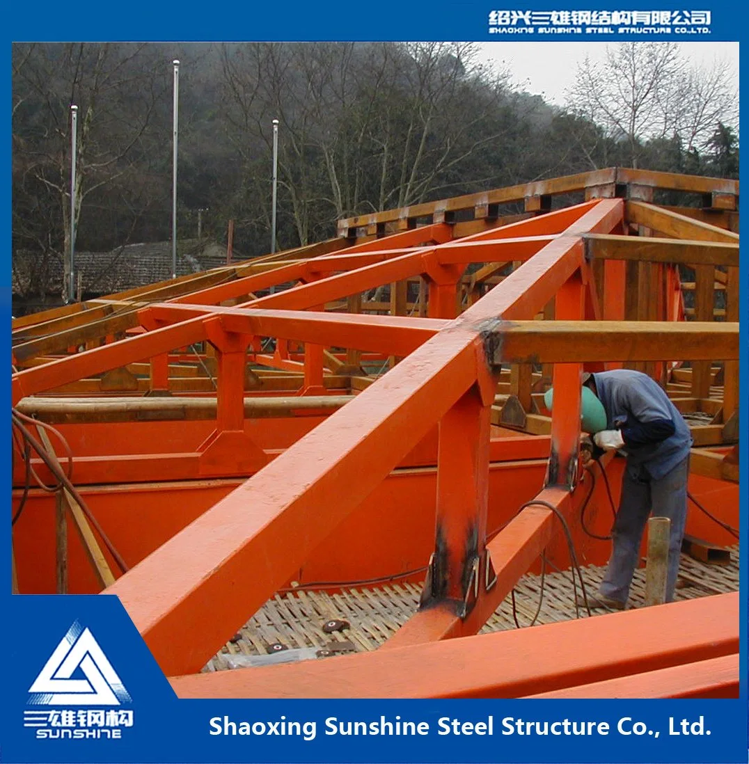 Decorative Steel Structure for Restaurants, Gas Stations, Gardens, Administrative Centers