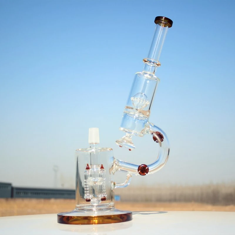 Wholesale/Supplier New Style Glass Recycler Oil DAB Rig Glass Smoking Pipe