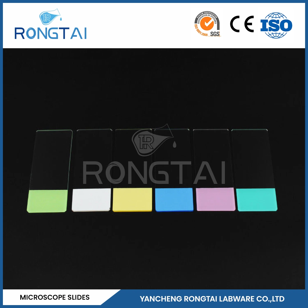 Rongtai Heat-Resistant Glassware Factory Neuron Microscope Slide China 7101 7102 7105 7107 7109 Zoology Microscope Slides