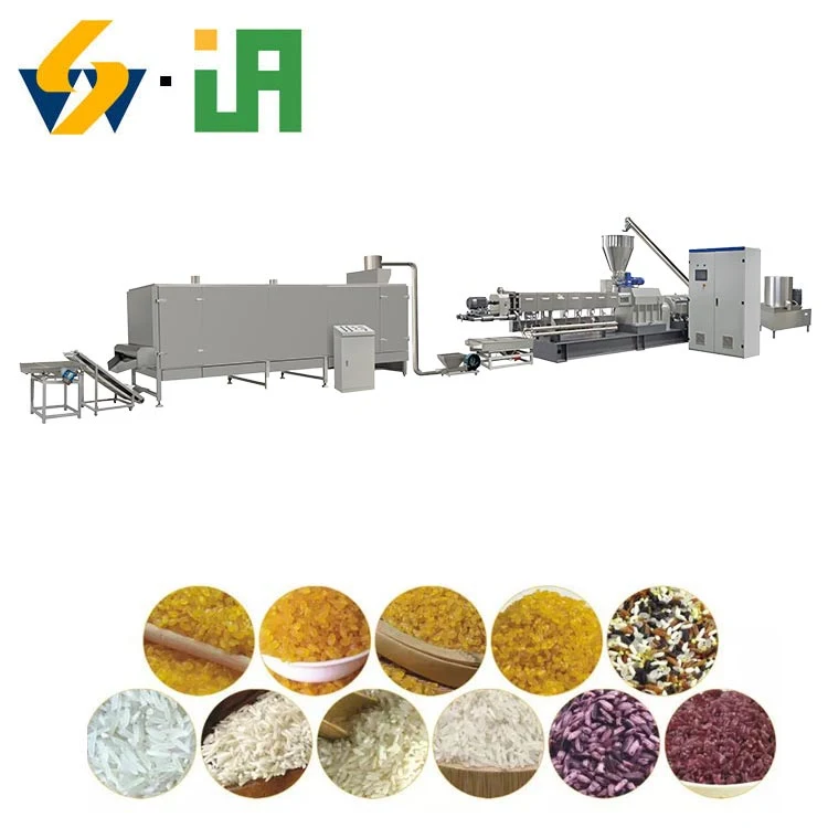 Instant Rice Making Machine Nutrition Rice Artificial Rice Processing Machine