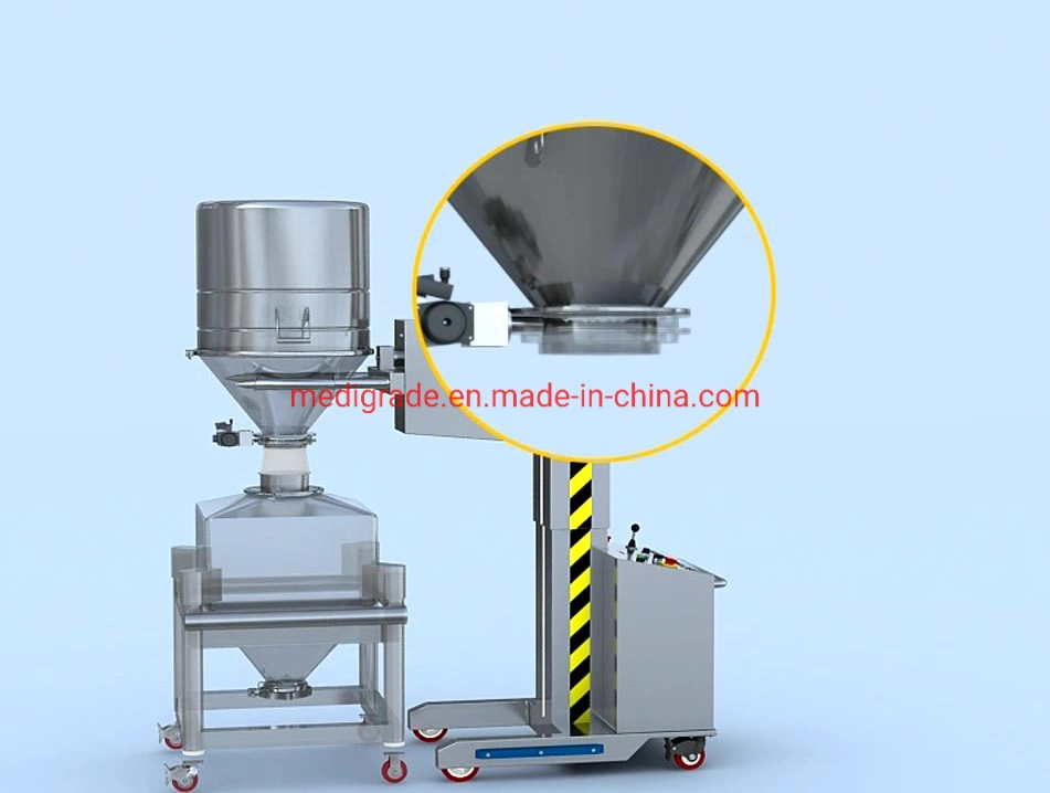 Bin Lifting Charging Machine Material Handling Equipment