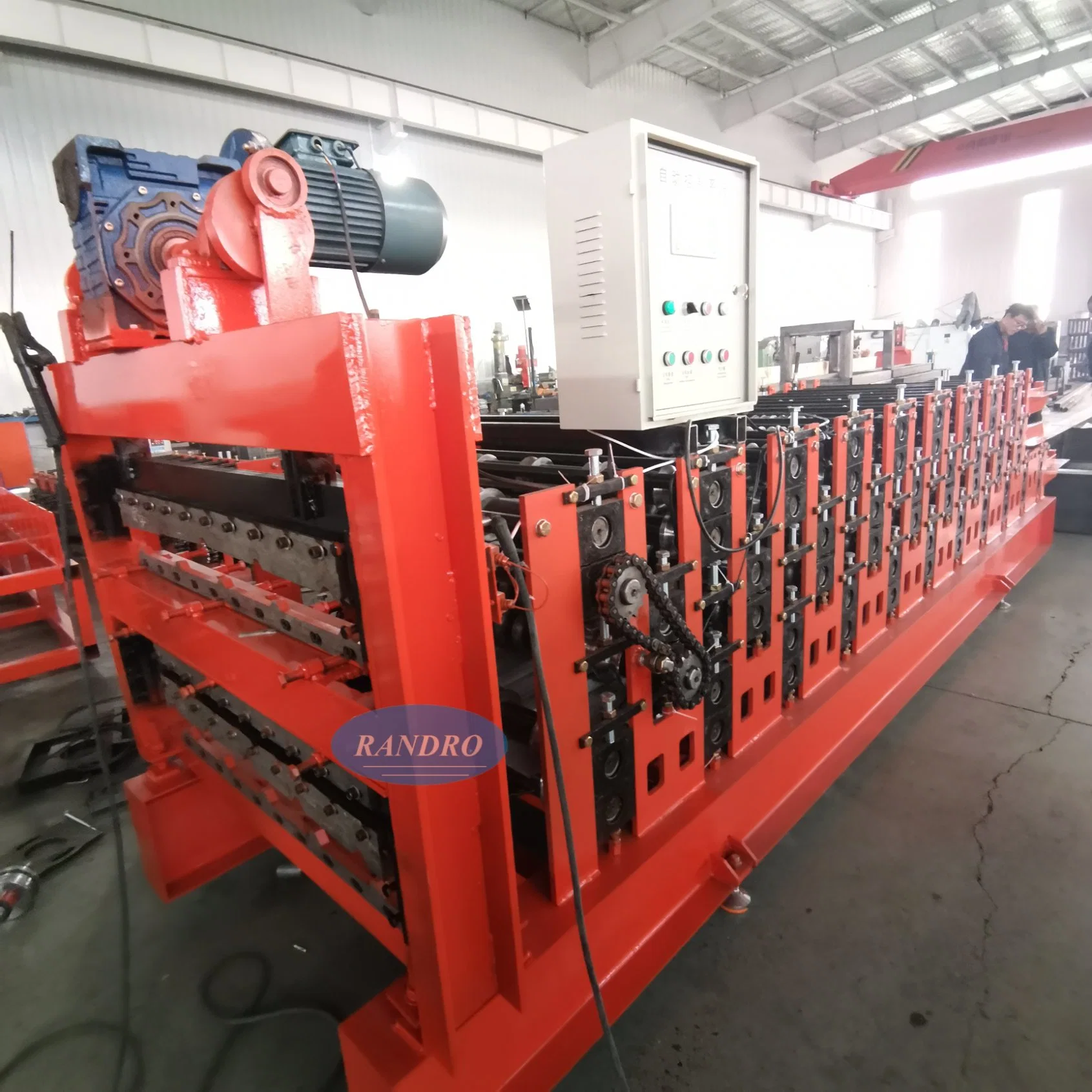 Tile Metal Ibr Sheet Roof Panel Roll Forming Machine Production Line