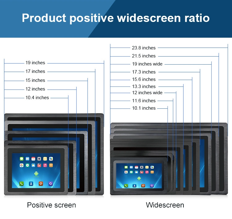 10,4-Zoll 4: 3 Resistive Screen Embedded Industrial Controller Touchscreen Display