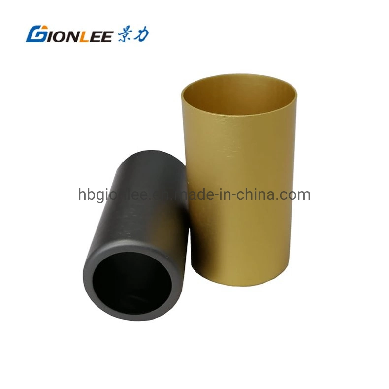 Custom Aluminum Sheet Metal Deep Drawing Golden Oxidation Parts