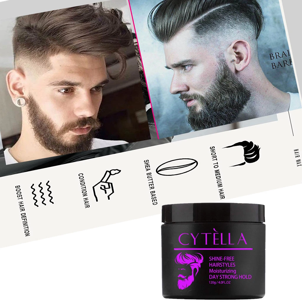 Hot Sale Cool and Strong Hold Hairstyle Wax