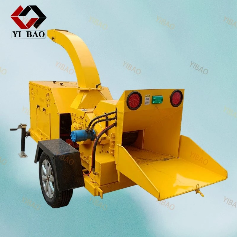 Large Power Tractor Wood Branch Cutting Chipper Firewood Processor Machine for Home Wood Chipper Machine Shredder