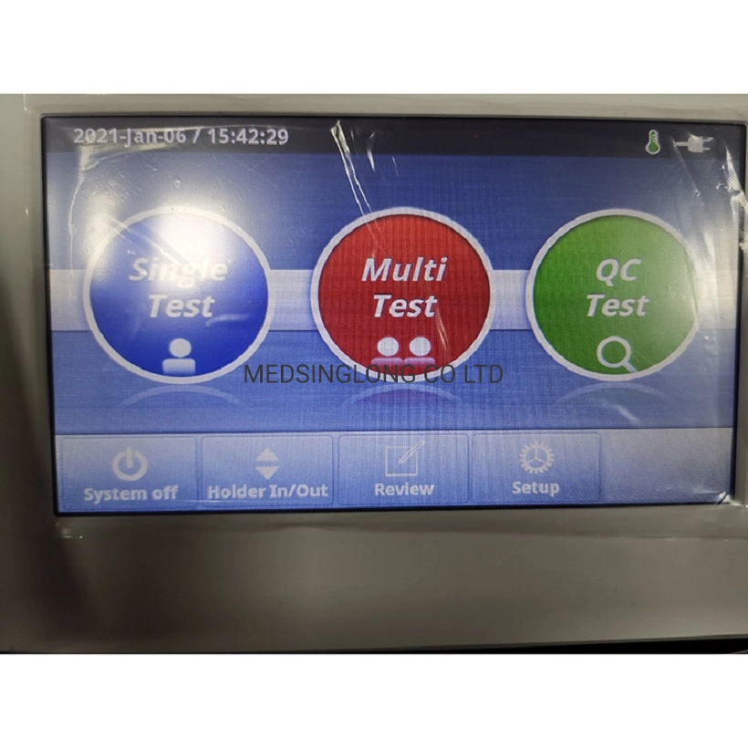 Clinical Fluorescence Immunofluorescence Analyzer Use in Medical Area