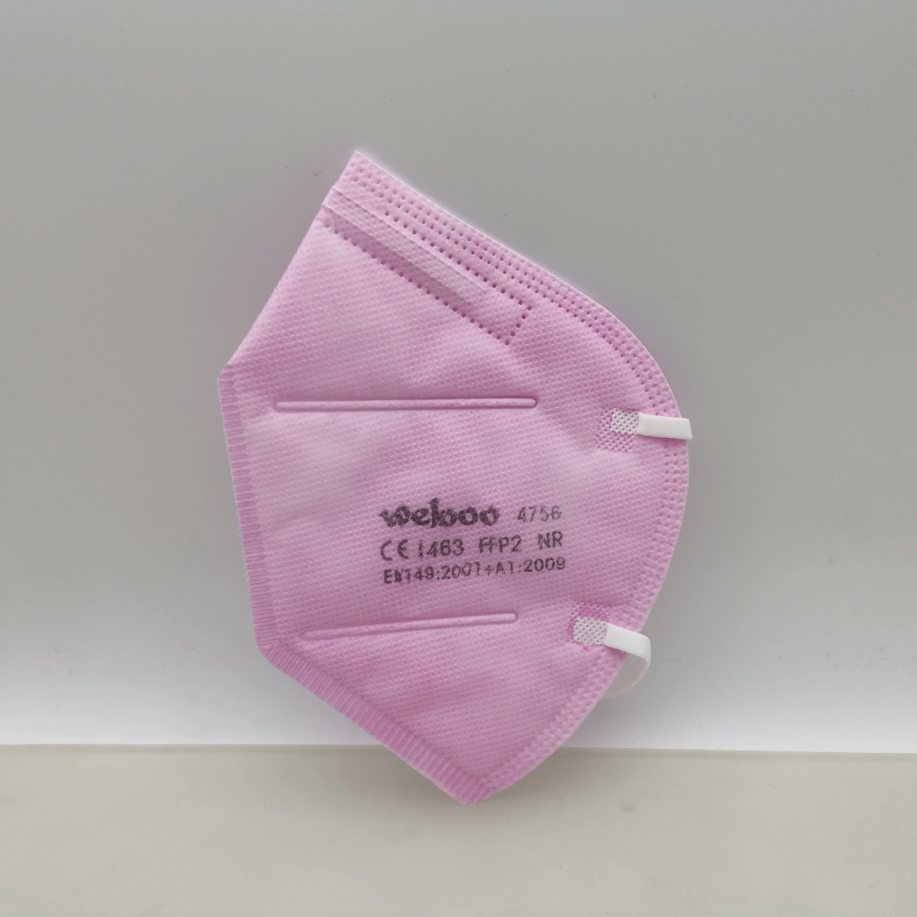 Pink FFP2 Face Mask En 149 with CE 1463  SGS