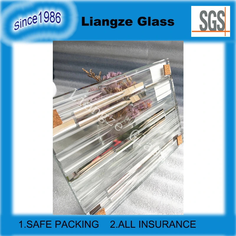 Commerical Office Partition Wall Ultra Clear Laminated Glass