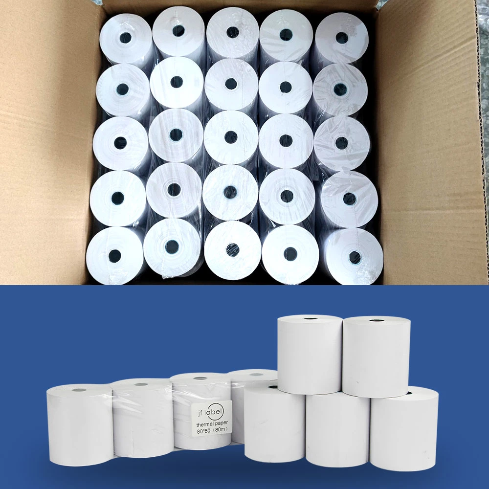 3 1/8 X 230 Thermal Paper Receipt Rolls Fits All Clover POS Cash Register Printers