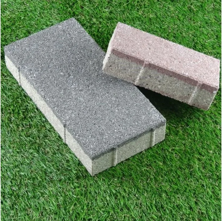 Multiple Colour Concrete Water Permeable Plaza Ceramic Brick Acid Proof Brick