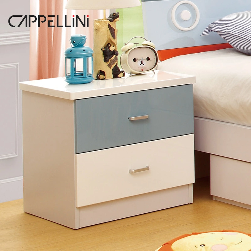 Haute qualité en bois seul Garçon Fille lit pour enfants Les enfants chambre à coucher Mobilier de bureau défini avec étagères Armoire